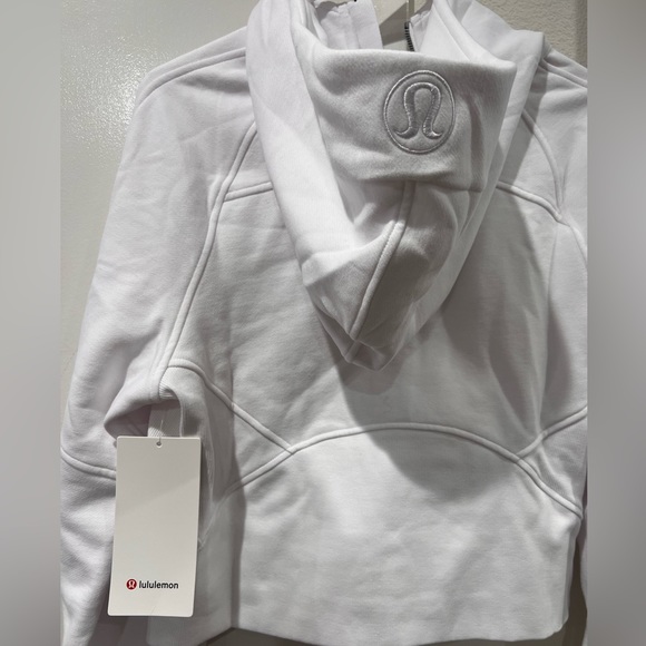 lululemon athletica Sweaters - 🤍 lululemon white scuba hoodie🤍
